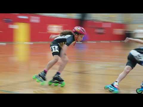2018 National Speed Skating Championships u10 girls 500m final