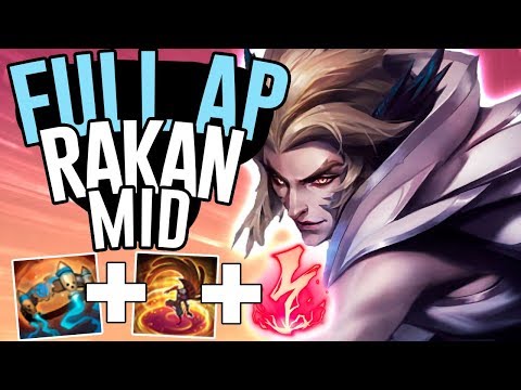 FULL AP RAKAN MID IS AN AMAZING ASSASSIN!! - Off Meta Monday - AP Rakan Mid - League of Legends