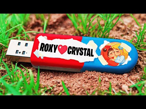 Roxy and Crystal made a SECRET WORLD and I FOUND IT!