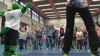 Kinderen Rondeveense basisscholen sluiten Fit4Kids sportief af