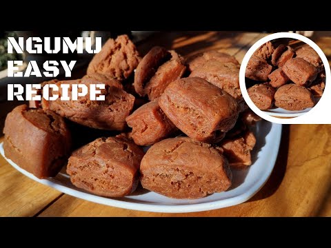HOW TO EASILY MAKE NGUMU(kangumu)/ HOW TO MAKE HALF CAKES (recipe 124)