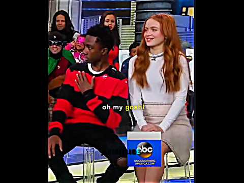 His reaction was so hilarious..😭 | Stranger Things Cast Edit