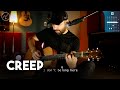 Creep RADIOHEAD Cover ORIGINAL CHORDS Guitar ACORDES RITMO Christianvib