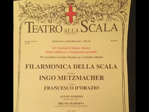 Bruno Maderna Violin Concerto (1969)