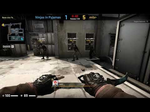 POV - TACO - Train - (MIBR 16 x 09 Ninjas in Pyjamas) - Blast Premier Spring Series 2020