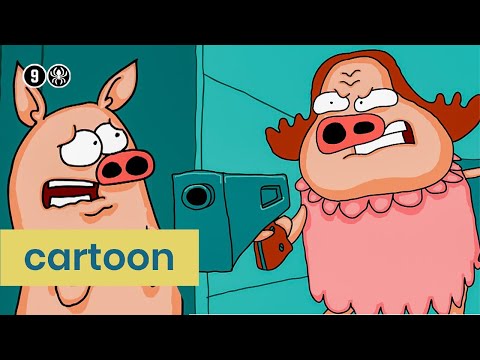 Niet schieten...! | Varkentje Rund