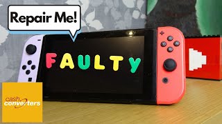 Cash Converters Broken Nintendo Switch - Can it be Repaired?