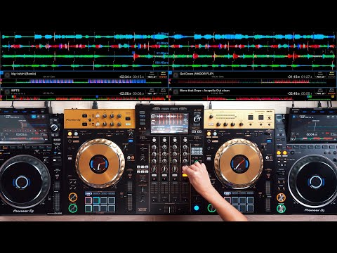 PRO DJ DOES INSANE MIX ON GOLD XDJ-XZ & CDJ-3000 - Creative DJ Mixing Ideas for Beginner DJs