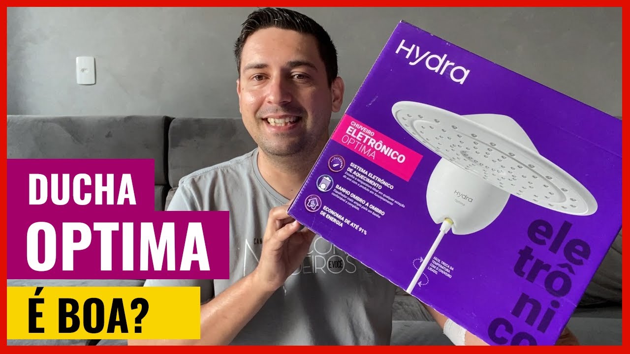 Chuveiro Hydra Optima vale a pena? Nossa opnião pessoal.