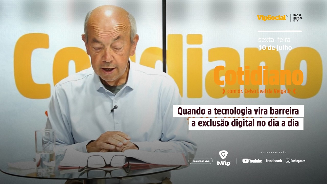  TEMAS DO COTIDIANO | Quando a tecnologia vira barreira: a exclusão digital no dia a dia faça uma linha de apoio