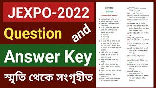 JEXPO 2022 Question with Answer | Collected from memory | NatiTute