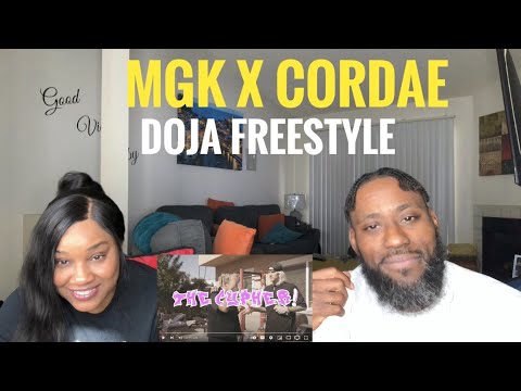 THIS WAS ALL BARS!! MACHINE GUN KELLY X CORDAE- DOJA FREESTYLE
