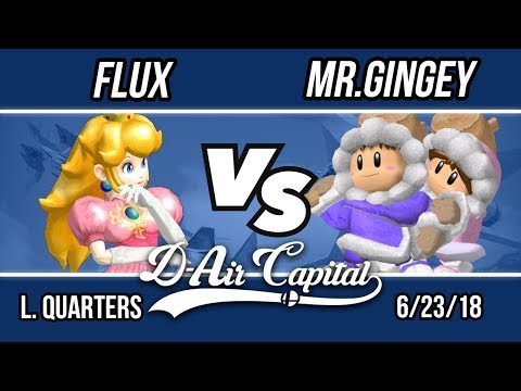 D-Air Capital 6 - Flux (Peach) Vs. Mr.Gingey (Ice Climbers) - L. Quarters
