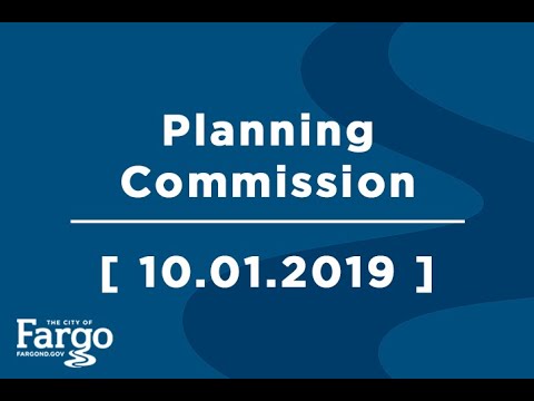 Fargo Planning Commission - 10.01.2019