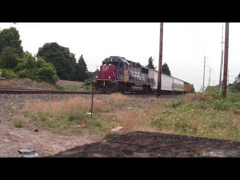 Southern Pacific 1124 Through Kent Again (2nd Angle)
