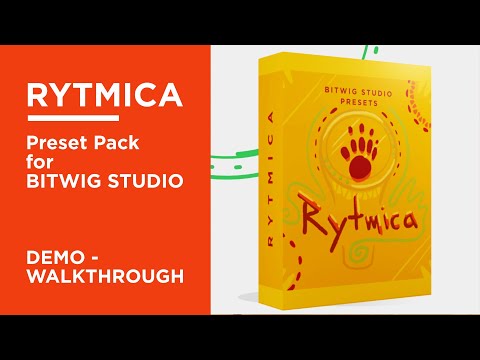 Bitwig Preset Pack RYTMICA - Organic Pulsing Arpeggio Patches