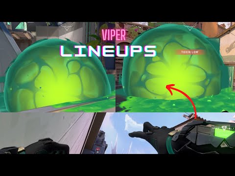 BEST Viper Lineups for ALL MAPS 2022 - VALORANT