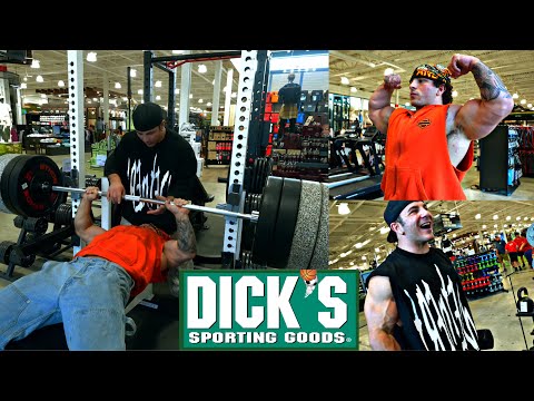 Chestday At Dicks Sporting Goods