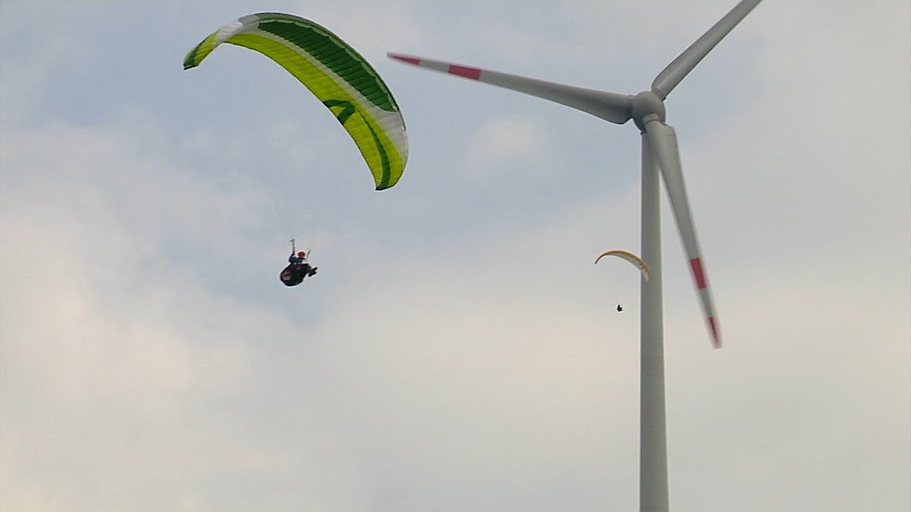 Versuche zurTurbulenzdarstellung hinter Windkraftanlagen - DHV Video