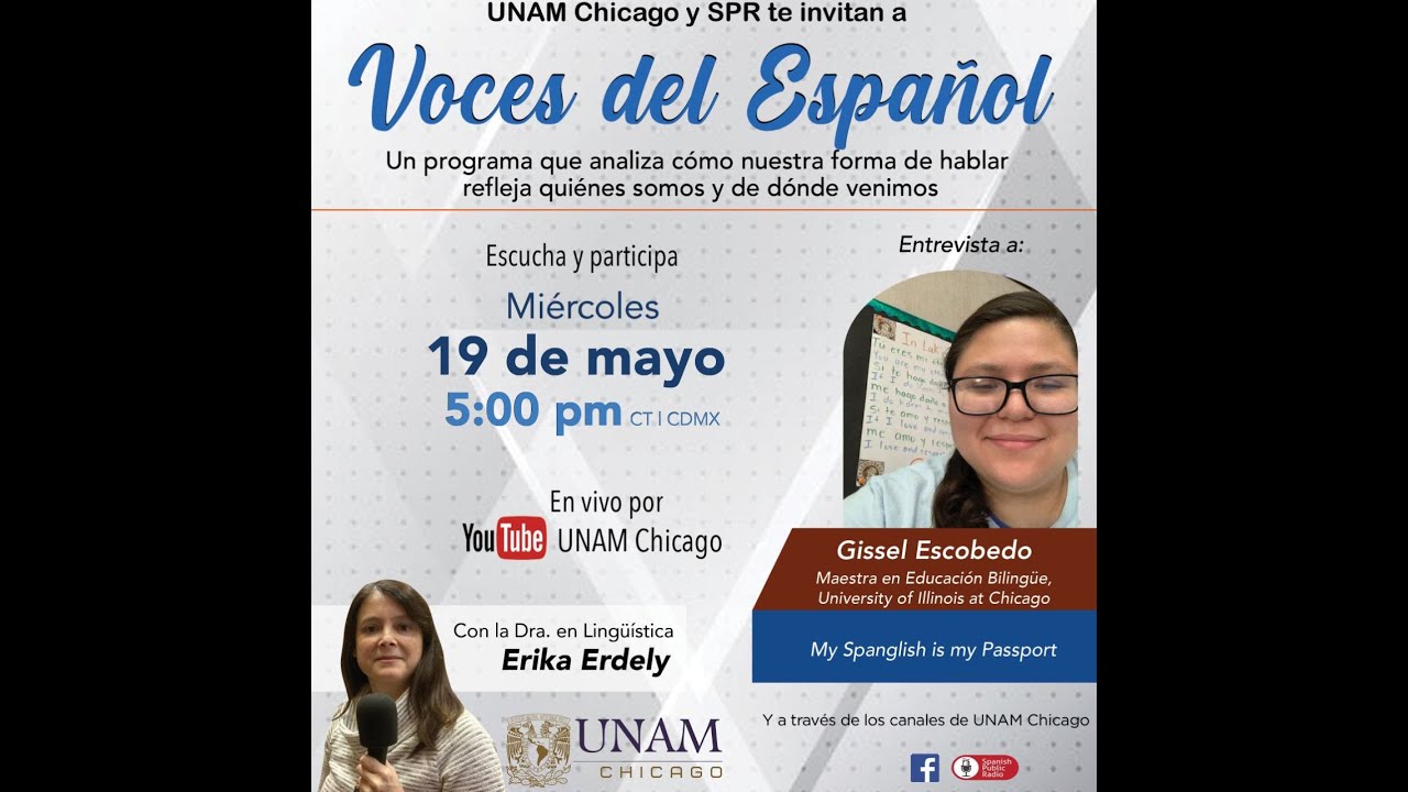 VOCES DEL ESPAÑOL 073 Invitada Gissel Escobedo