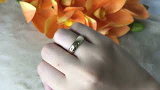 Vídeo de Aliança Abaulada Ouro 18k 6mm Plus