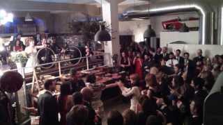 Flash Mob "Ain't no mountain high" per Luca & Bene - 15/02/2014 @Lanificio-