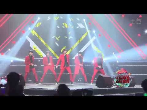 141227 HISTORY QQ New Year's Party - What Am I To You & Psycho