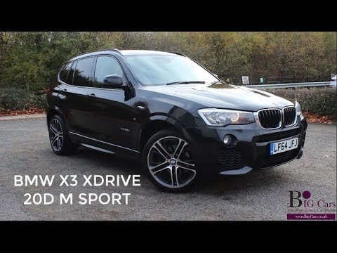 BMW X3 Xdrive 20d M Sport (LF64 JFJ)