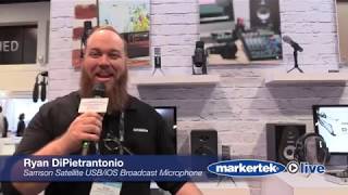 Video thumbnail for Samson Satellite USB/iOS Broadcast Microphone by Markertek – America's Broadcast Supply House