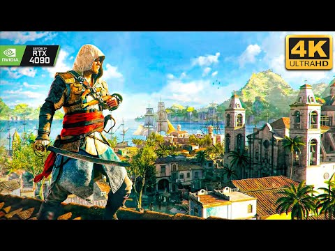 Assassins Creed Origins REALISTIC RAY TRACING Graphics RTX 4090 4K |Very Close To REALISM (HDR+RTGI)