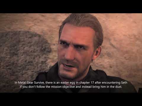 Metal Gear Survive : Chapter 17 Seth Easter Egg