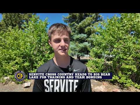 Servite XC training trip in Big Bear