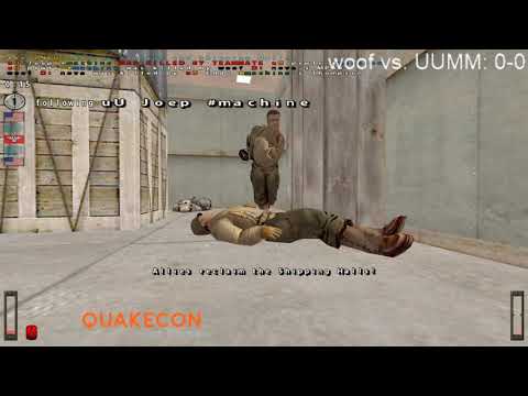 RTCW: Underdogs vs. UUMM - QuakeCon 2020 EU Open Playoffs Finals - homie Shoutcast