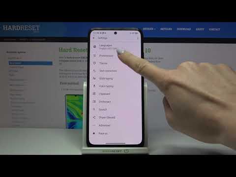 How to Find Auto-correction Settings on XIAOMI Redmi Note 10 – Auto-correction Options