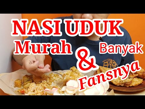 Mukbang Nasi Uduk, Murah, Sederhana Enak