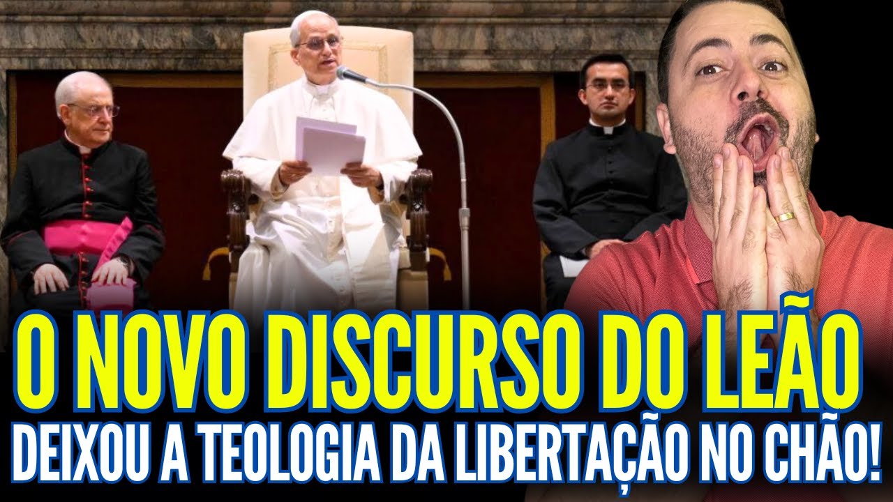 O NOVO DISCURSO DO PAPA LEÃO XIV DEIXOU O PESSOAL DA TEOLOGIA DA LIBERTAÇÃO NO CHÃO!!