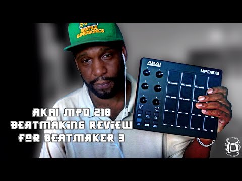 Akai MPD 218 Beatmaking Review For BeatMaker 3 #BeatMakerisTheSquad #iOSProducer