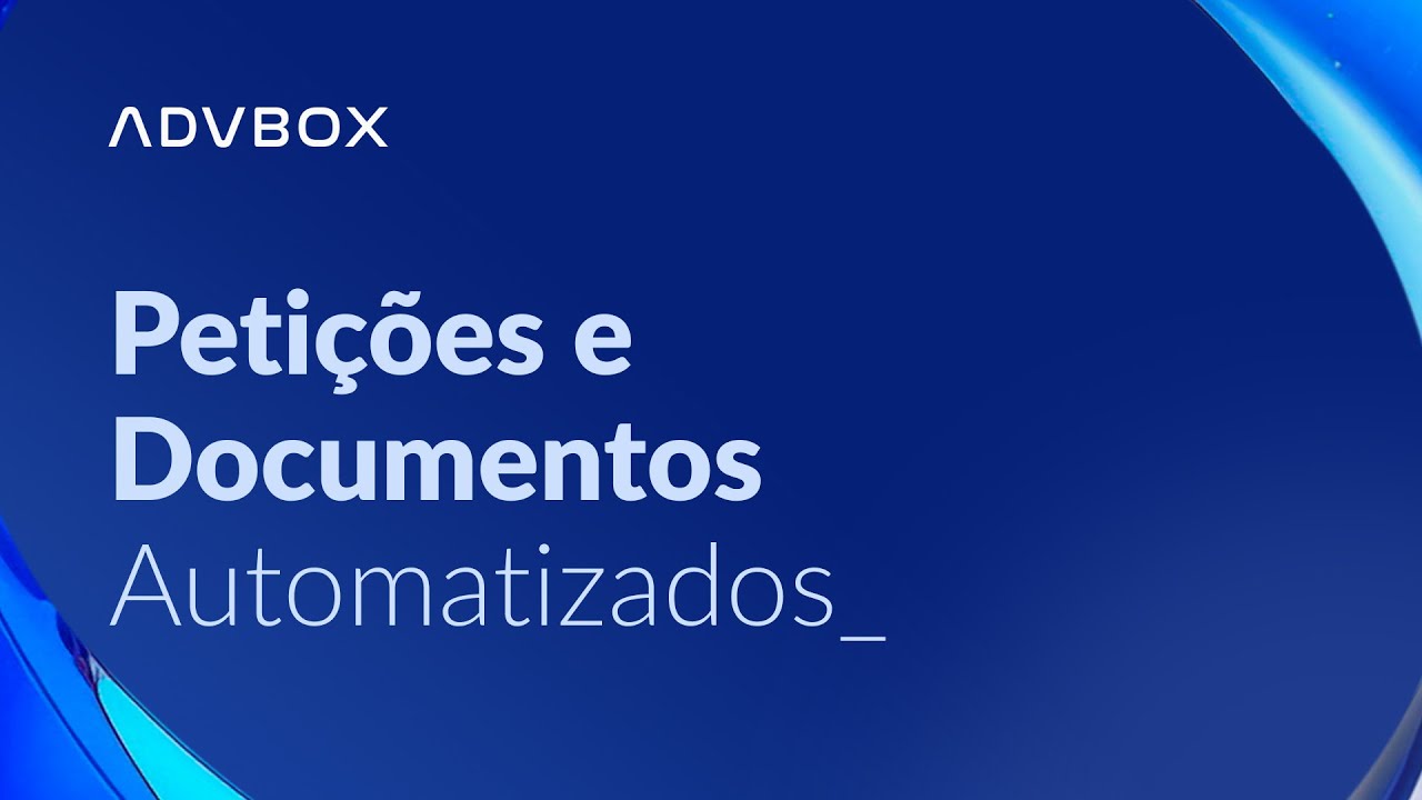 Menu Modelos - Petições e Documentos Automatizados - ADVBOX