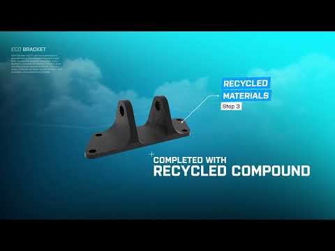 Aerospace CFRP Bracket Made With 9T Labs' AFT Technology!