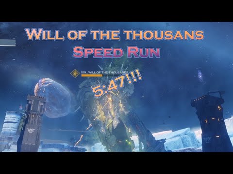 Will of the Thousands Speed Run