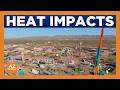 Events near Phoenix affected by record-early heat in Arizona