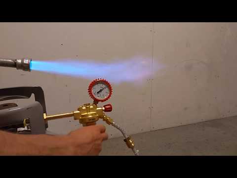 DIY custom made forge burner