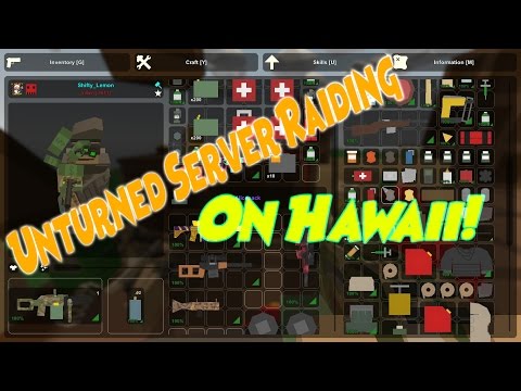 Unturned Base Raid and Defence + Repair the Musical!
