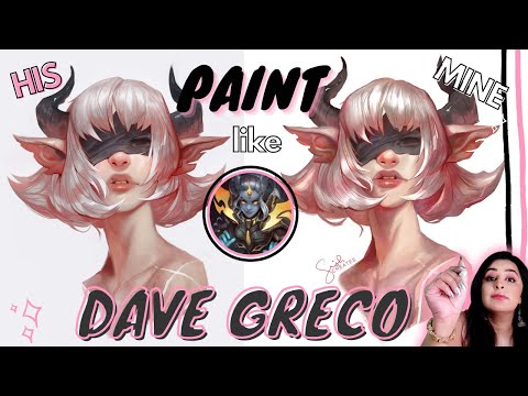 🙌 DAVE GRECO TUTORIAL | David Greco Style Study 🎨
