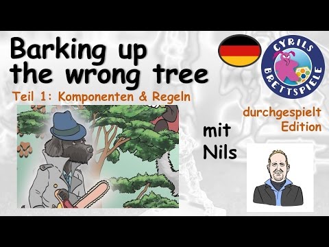 Cyrils Brettspiele - Barking up the wrong tree (S85E01) - Komponenten & Regeln