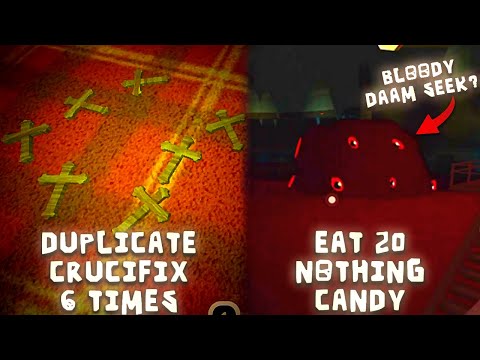 I Tried Your Crazy Ideas in Doors #3 | I Got 7 Crucifix in One Run Doors Roblox | Doors Halloween