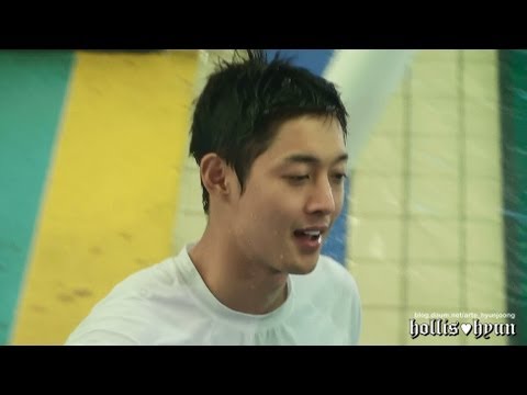 130711 Kim Hyun Joong 김현중 - 3m Spring Board Diving@Barefoot Friends