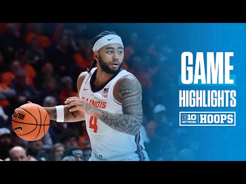 Illinois vs. Penn State | HIGHLIGHTS | Big Ten Men's Basketball | 01/03/26