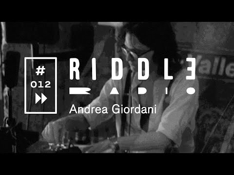 Riddle Radio 012 X Andrea Giordani