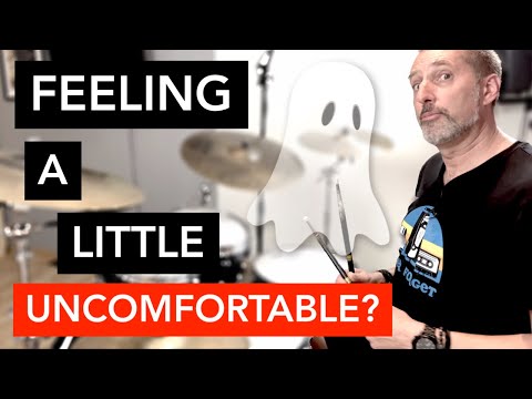 Working on awkward ghost notes in your drum grooves